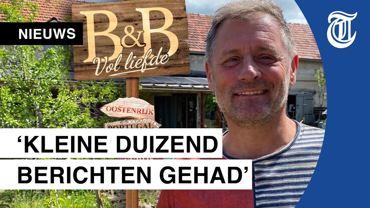 B&B Vol liefde Bert: ‘Bijna het einde van het programma niet gehaald’