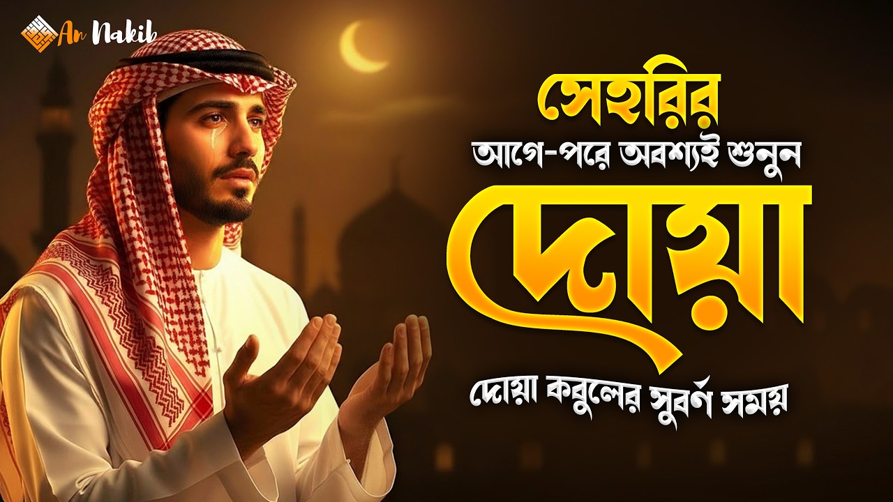 সেহরির সময়  এই দোয়াটি অবশ্যই   শুনুন | রমজানের সেরা সময়ের বিশেষ দোয়া |  Ramadan Special Dua