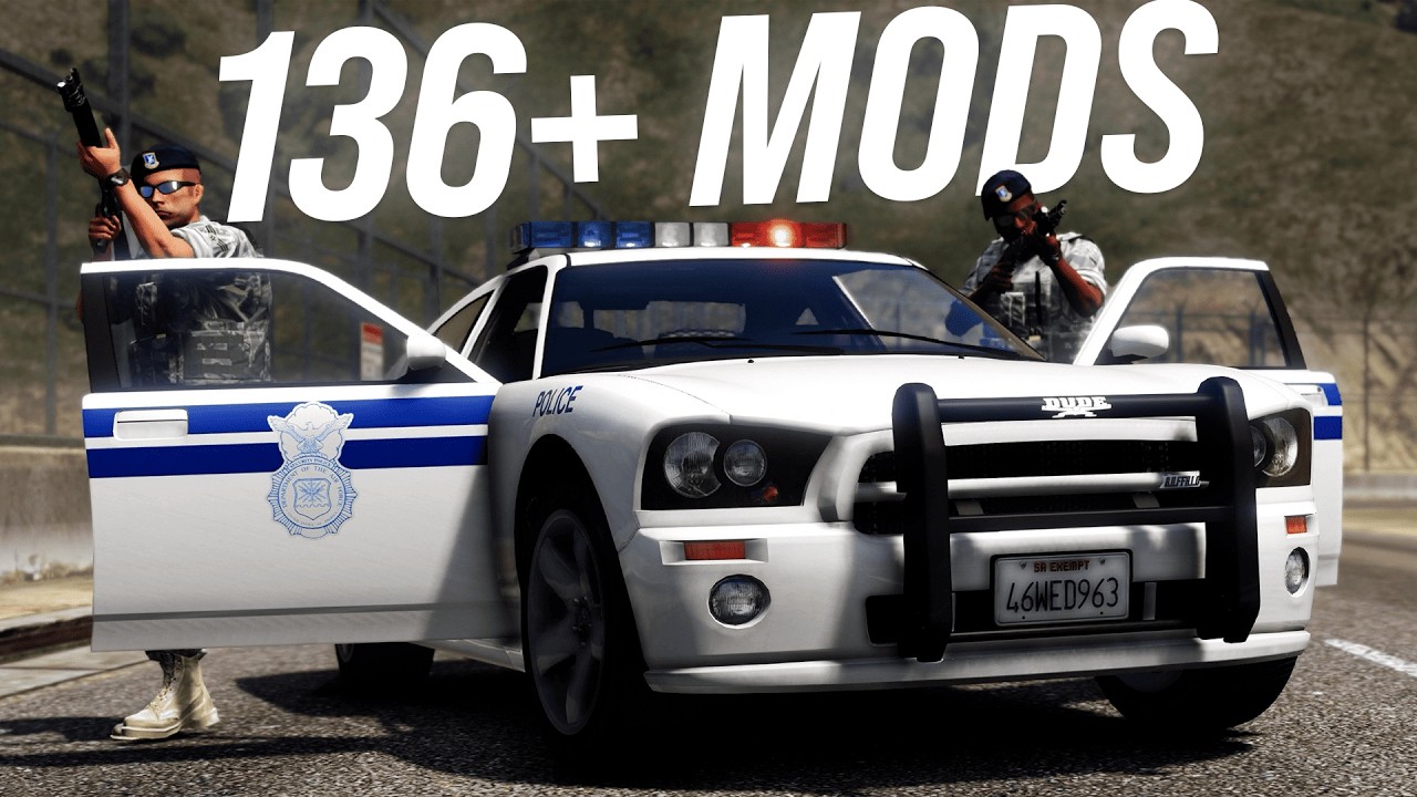 Я переделал GTA 5 со 136 модами, до GTA 6