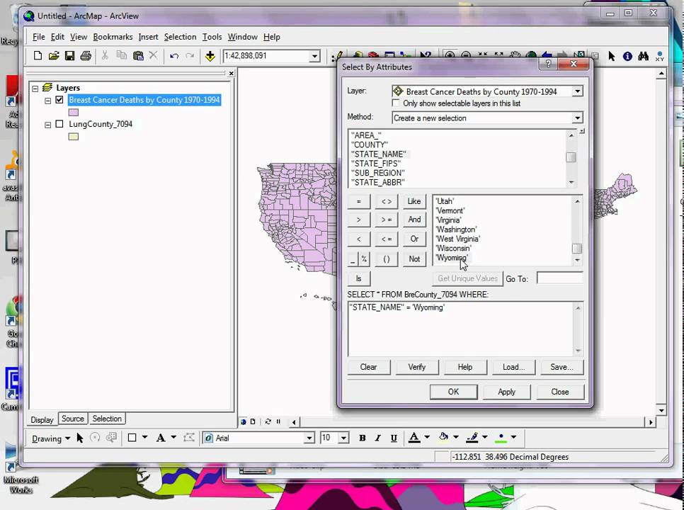 How to Select Features by Attributes in ArcMap Tutorial