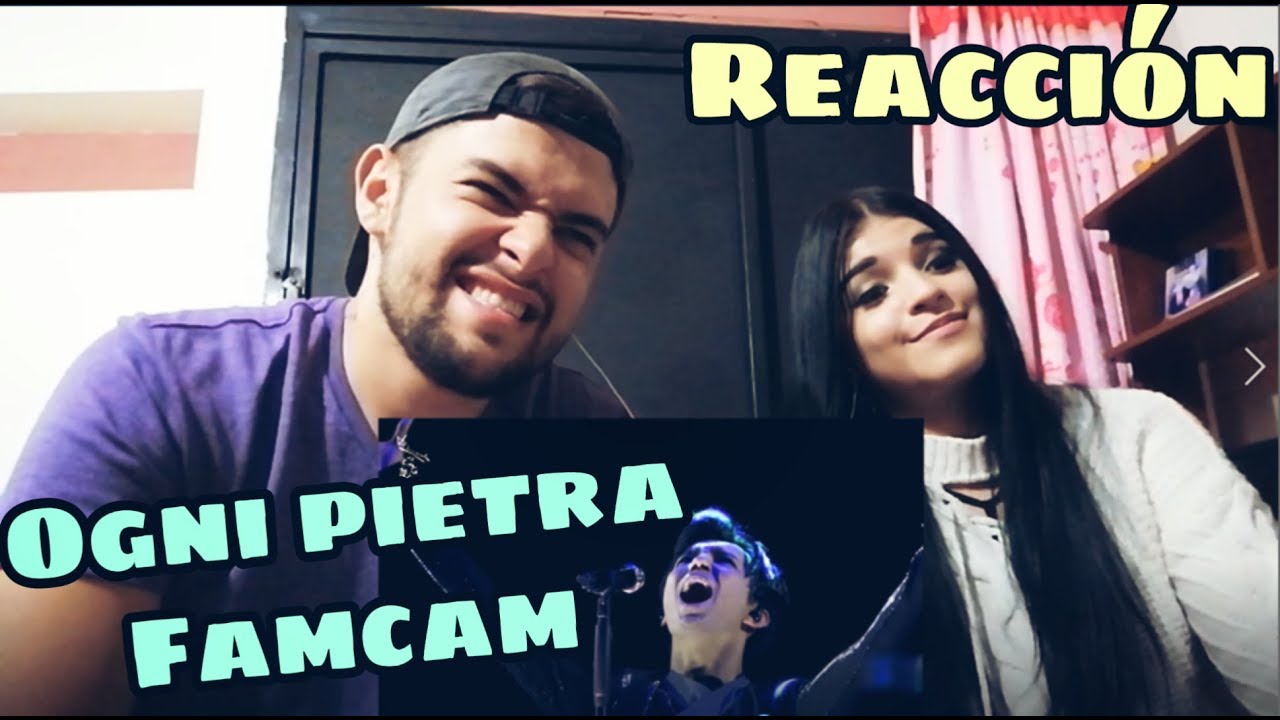 REACCION A DIMASH CON MI NOVIA | OGNI PIETRA FAMCAM 2019