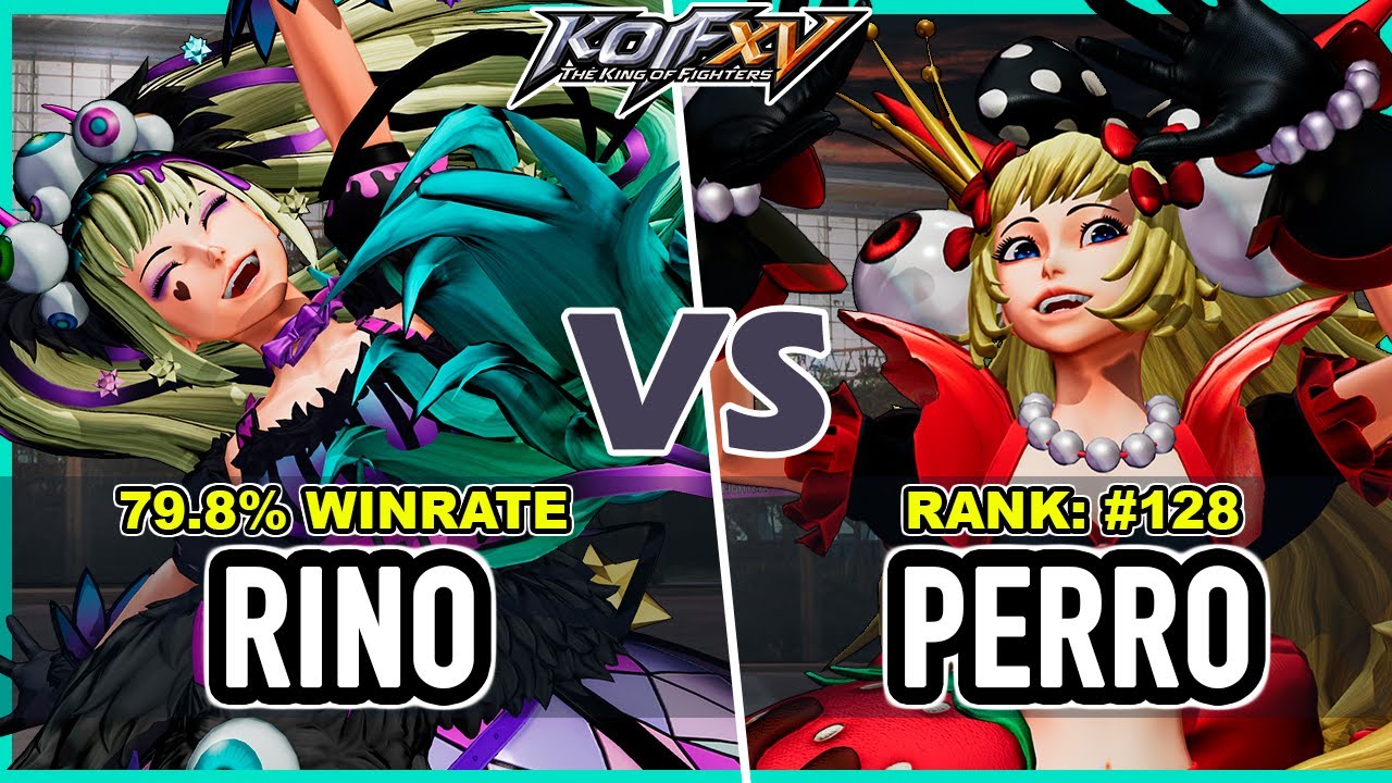 KOF XV 🔥 Rino (Sylvie/Kyo/Heidern) vs Perro (O.Shermie/Sylvie/Leona) 🔥 Steam