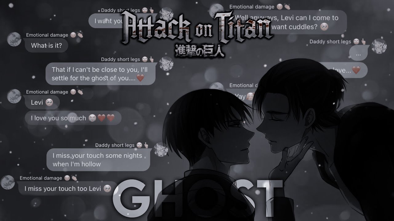 Levi pranks Eren || song - ghost by Justin Bieber | RivaEre/Riren