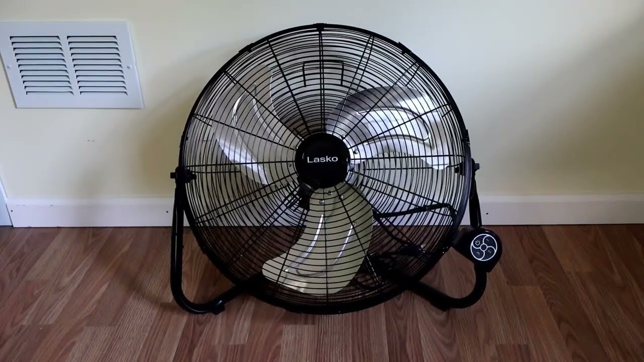 Обзор высокоскоростного вентилятора Lasko с функцией быстрого крепления на полу или стене