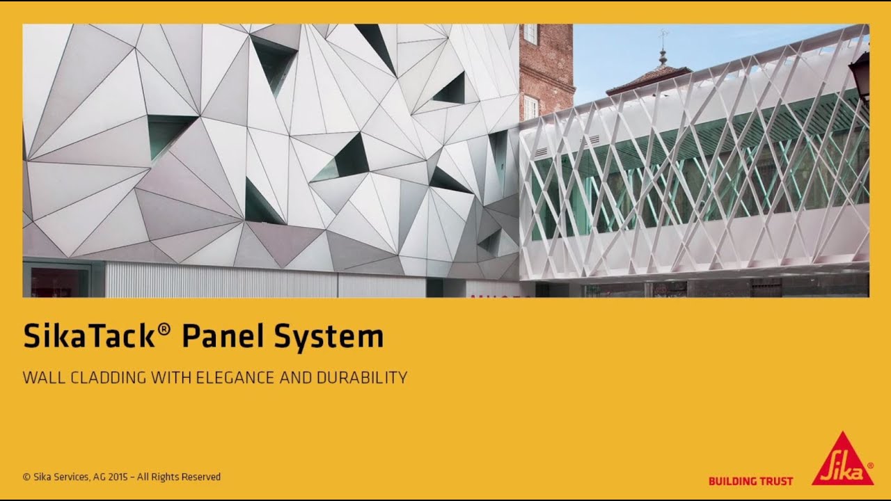 SikaTack® Panel System