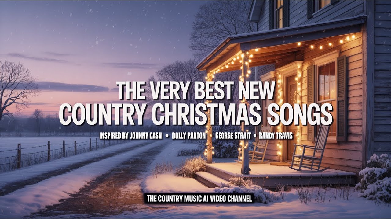 Very Best New Country Christmas Songs Inspired BY JONNY CASH,DOLLY PARTON,GEORGE STRAIT,RANDY TRAVIS