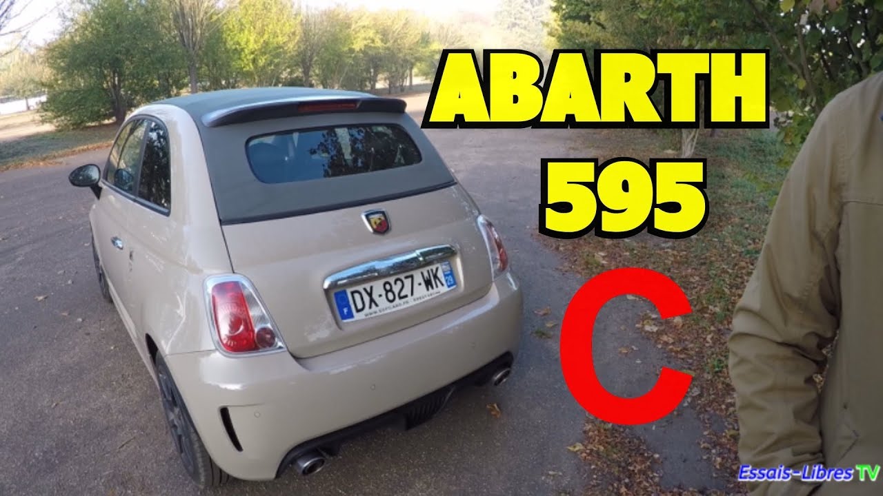ABARTH 595 C LES FILLES ADORENT ET LES GARS RIGOLENT MAIS...