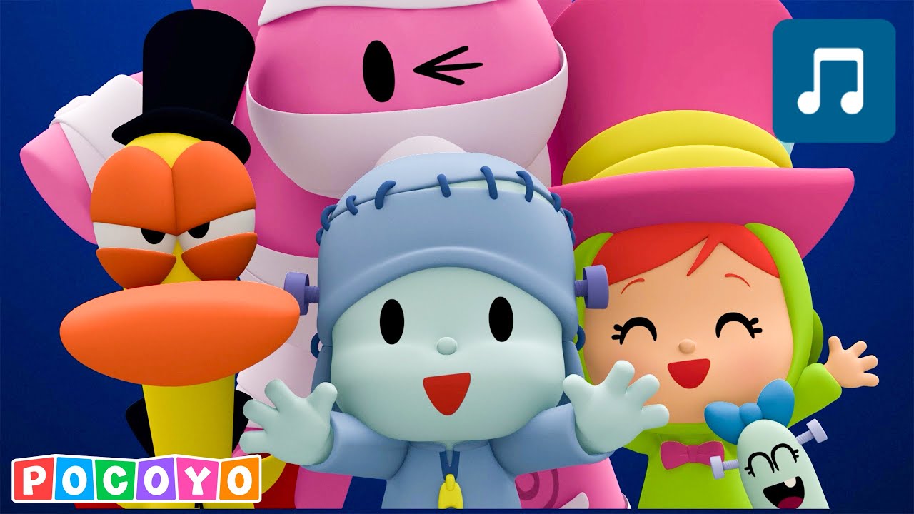 🧛 Pocoyo's Pumpkin & Pato the Vampire | Halloween Nursery Rhyme | Pocoyo English | Songs for Kids