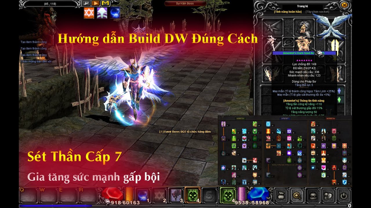 MuOnline | Hướng Dẫn Build DW Đúng Cách | Mubigboss