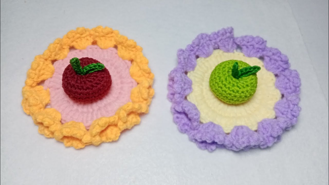Cro﻿chet souvenir, merenda tatakan
