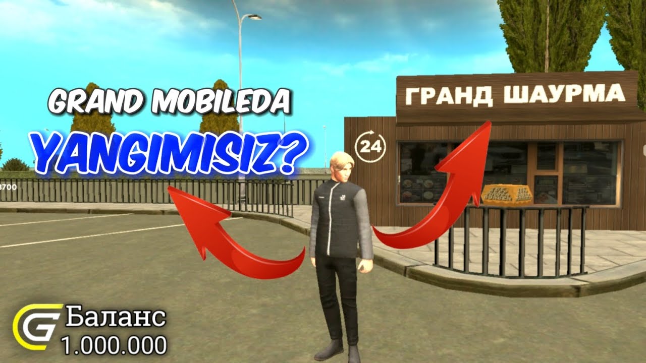 GRAND MOBILEDA YANGIMISIZ? BU VIDEO SIZ UCHUN | YANGI AKKAUNTDA YANGI SERVERDA NOLDAN BOSHLEMIZ!