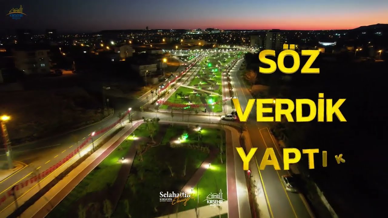 Söz Verdik Yaptık. Kervansaray Mahallemize ve Kırşehir'e Hayırlı Olsun