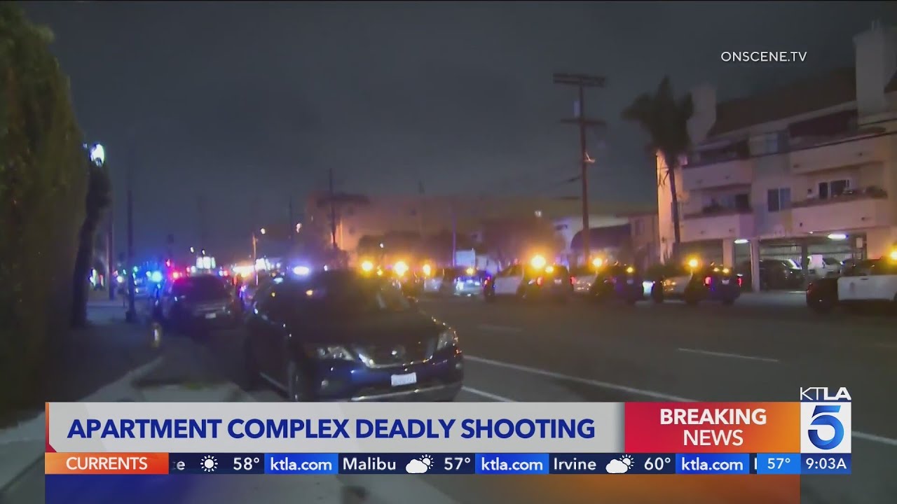 Person in custody after deadly San Fernando Valley apartment complex shooting