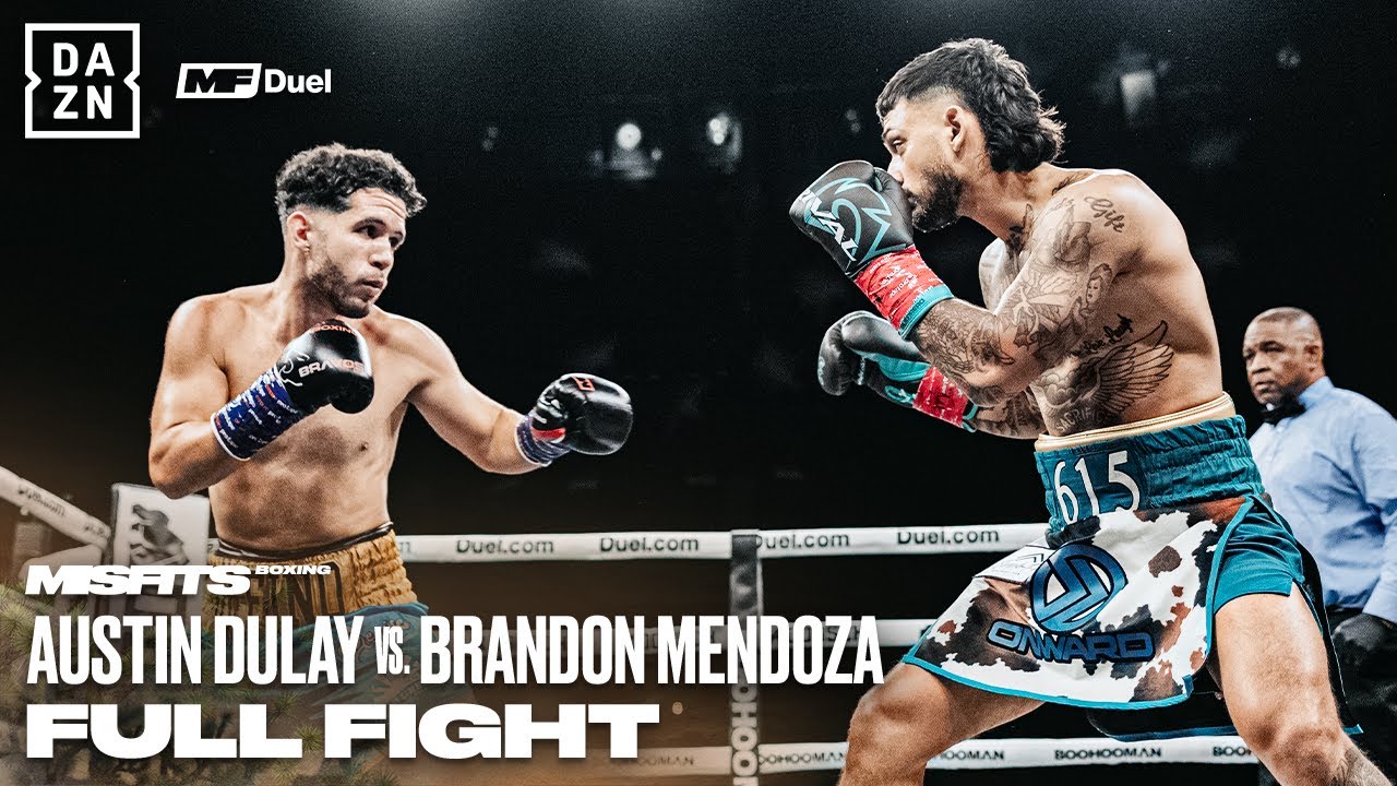 FULL FIGHT : Austin Dulay v Brandon Mendoza | Misfits Boxing