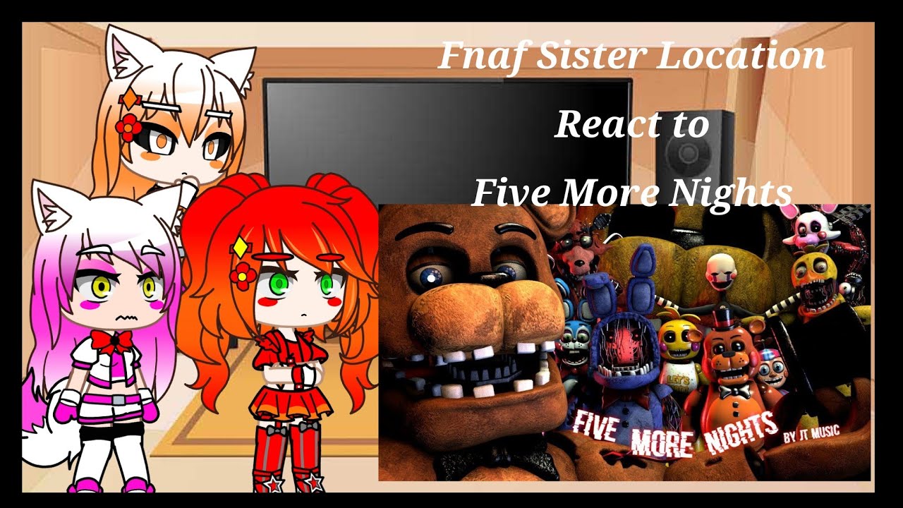 Fnaf Sister Location react to 