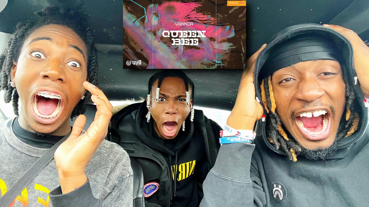 VANNDA - QUEEN BEE - នារីជឿនលឿន (Lyrics Video)|(REACTION)