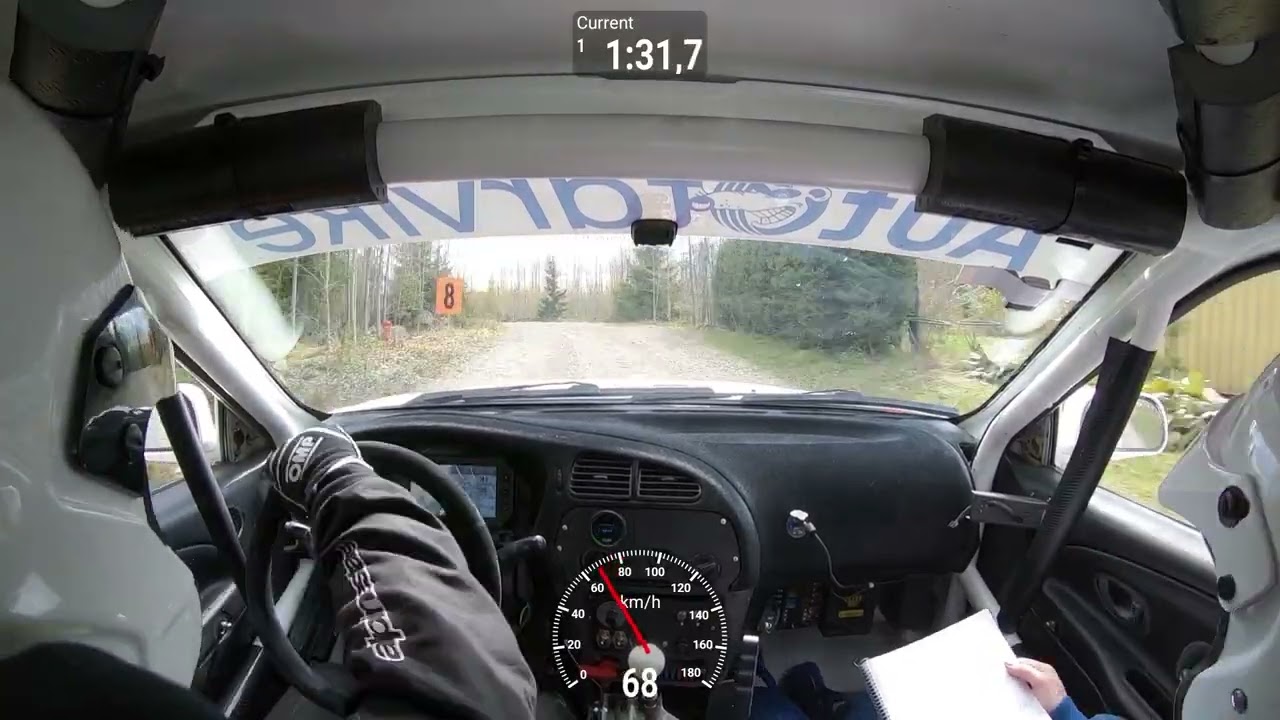 Finska Oy rallisprint 10.5.2025, Kiikoinen - Samuli Pokela
