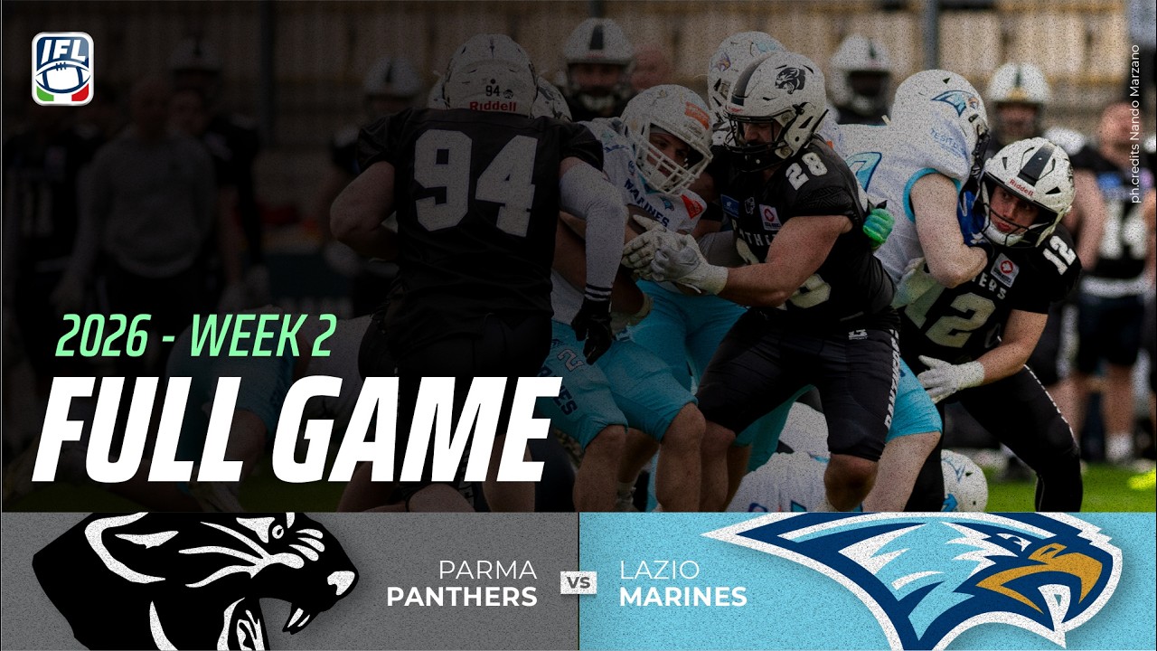 IFL 2026: Panthers Parma vs Marines Lazio