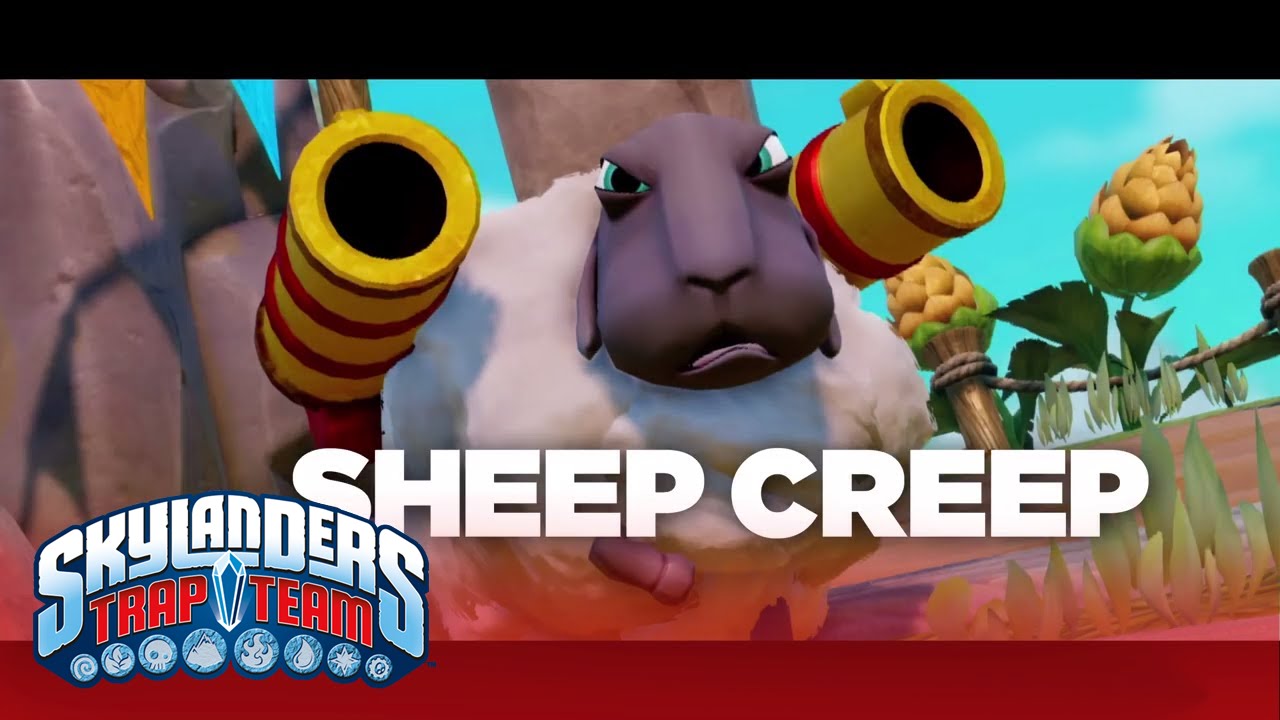 Официальная команда Skylanders Trap: трейлер «Встречайте злодеев: Овечья ярость»