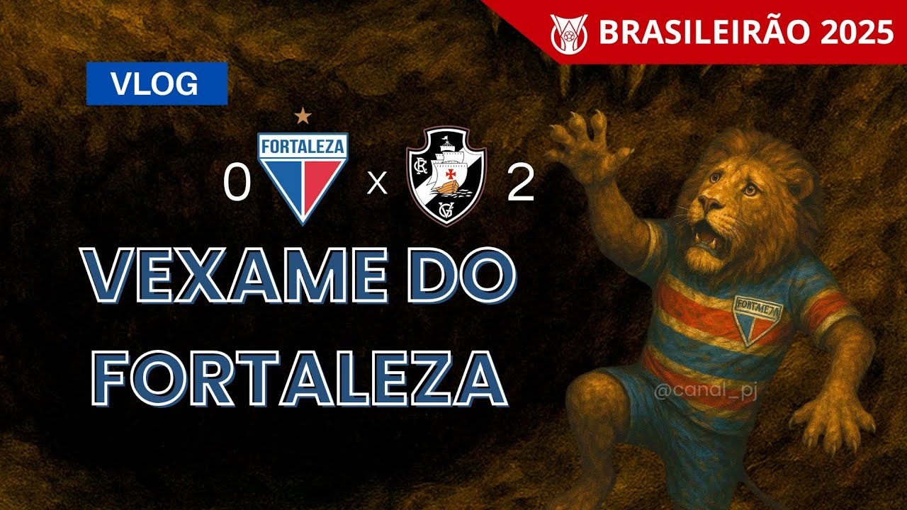 VLOG FORTALEZA X VASCO NA ARENA CASTELÃO! VEXAME TRICOLOR E VITORIA VASCAINA PELO BRASILEIRÃO. 