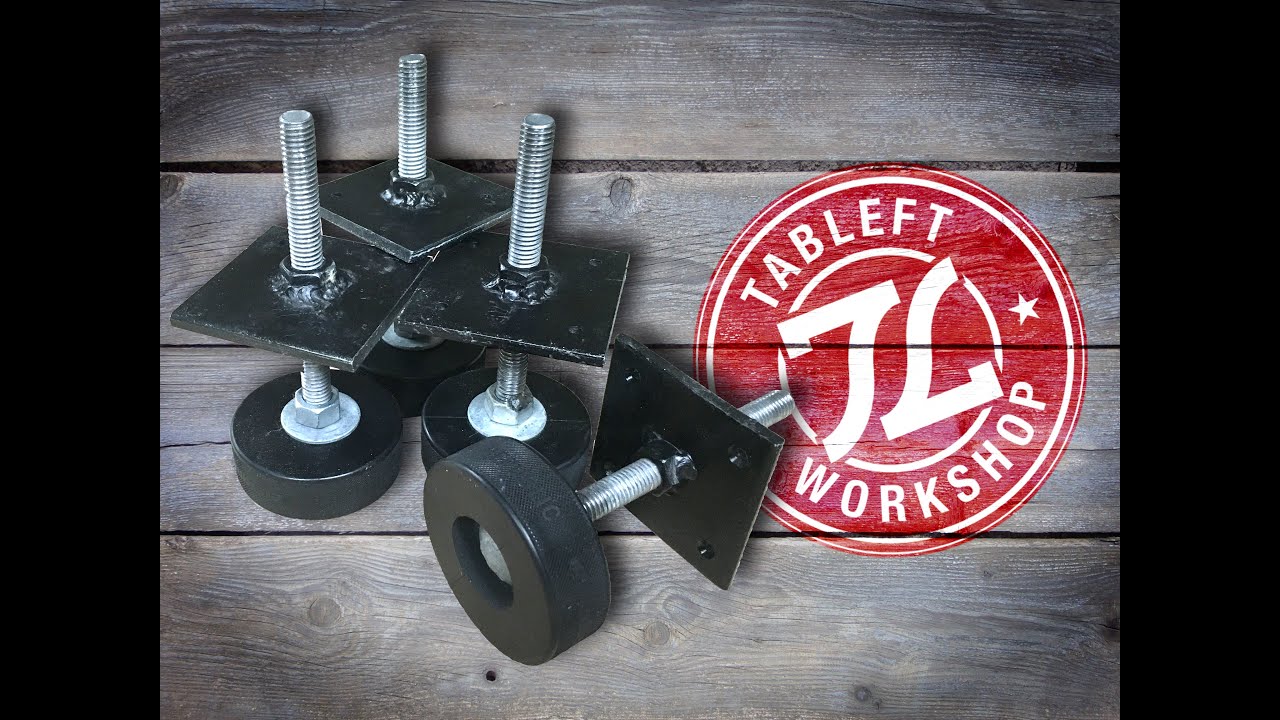 BUILD: Hockey Puck Leveling Feet
