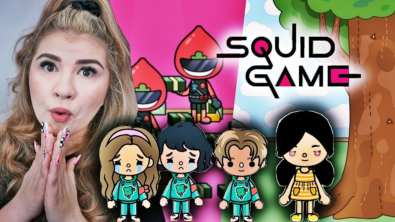 SQUID GAME 😱  KTO ODMIENI SWOJE ŻYCIE I WYGRA FORTUNĘ?! 💜 TOCA LIFE WORLD