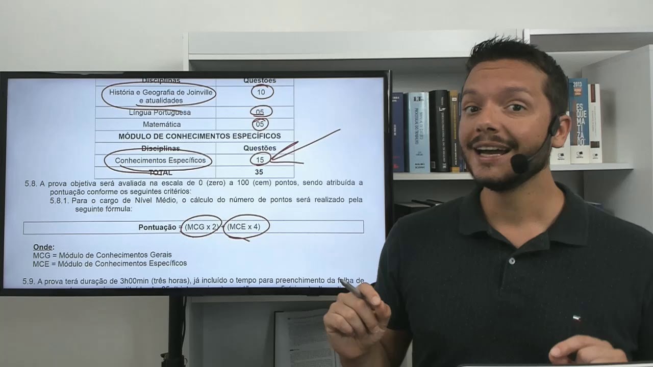 An&aacute;lise do Edital de Concurso P&uacute;blico - Guarda Municipal de Joinville