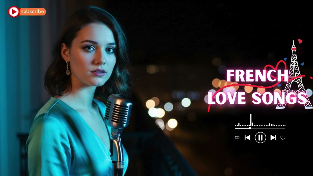 Beautiful French Love Songs 💞 Romantic Paris Music for Peaceful Hearts