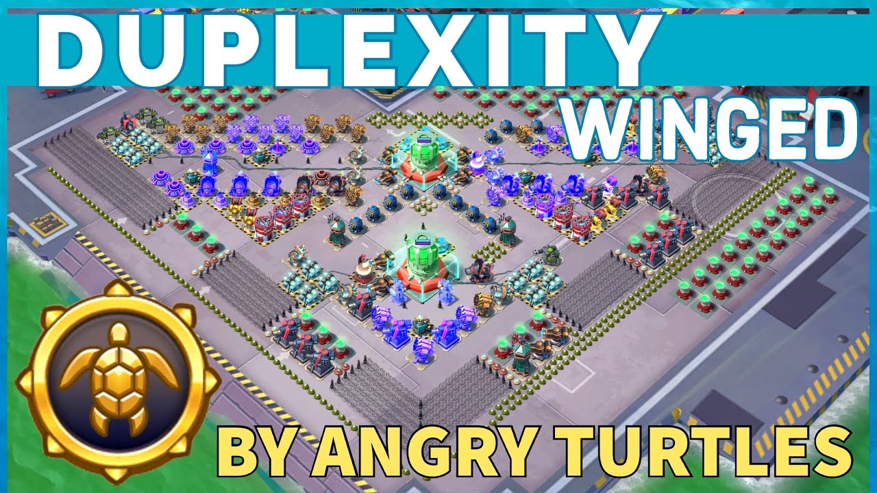 WINGED on DUPLEXITY 😎 by Angry Turtles - TOP leaderboard tf - BOOM BEACH operation gameplay/strategy