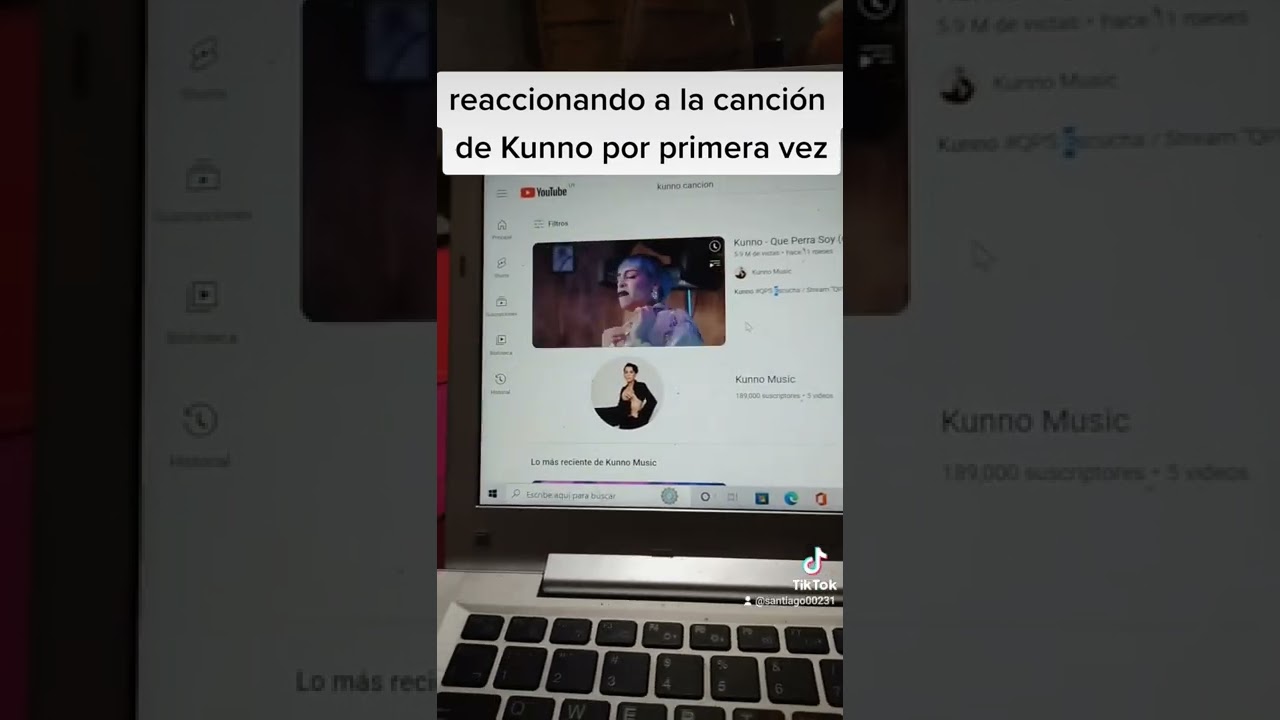 Reaccionando a Kunno por primera vez #shorts  #tiktok #humor #kunno  #viral