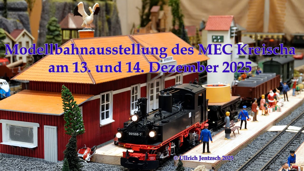 Modellbahnausstellung des MEC Kreischa am dritten Adventswochenende