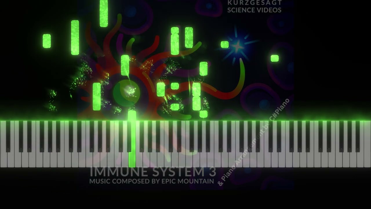 Immune System 3 - Kurzgesagt Soundtrack - Piano Synthesia ... Arrangement