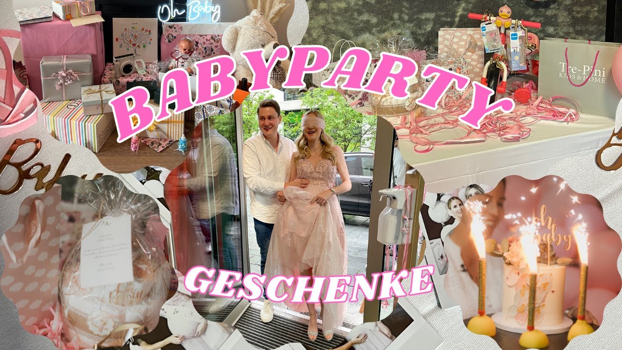 GESCHENKE von unserer BABYPARTY f&uuml;r das BABY👶🏻  I  diewalsers