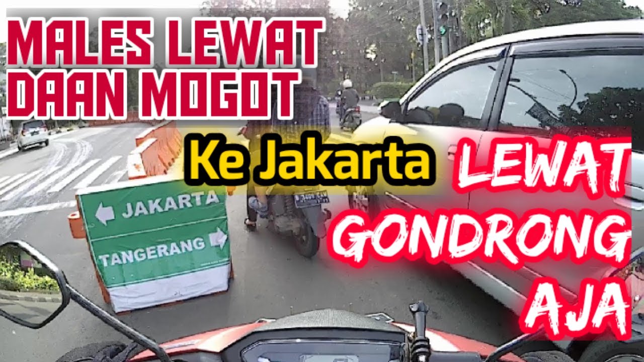 Tangerang - Jakarta Lewat Gondrong || Jalur Alternatif