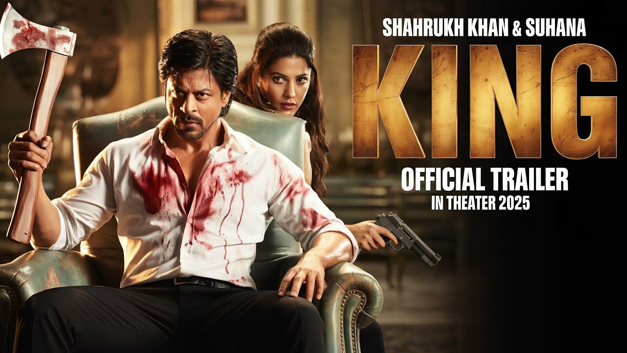 KING -  Shah Rukh Khan | - Hindi Trailer| Suhana Khan | Abhishek Bachchan , New Movie SRK