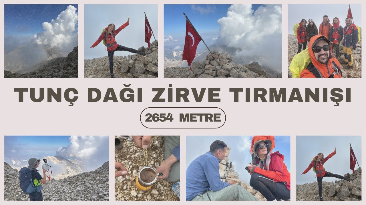 ANTALYA TUNÇ DAĞI - ZİRVE TIRMANIŞI - ZİRVEYE VARDIĞIMIZ ZAMAN YAĞMUR YAĞDI @DenizErol7