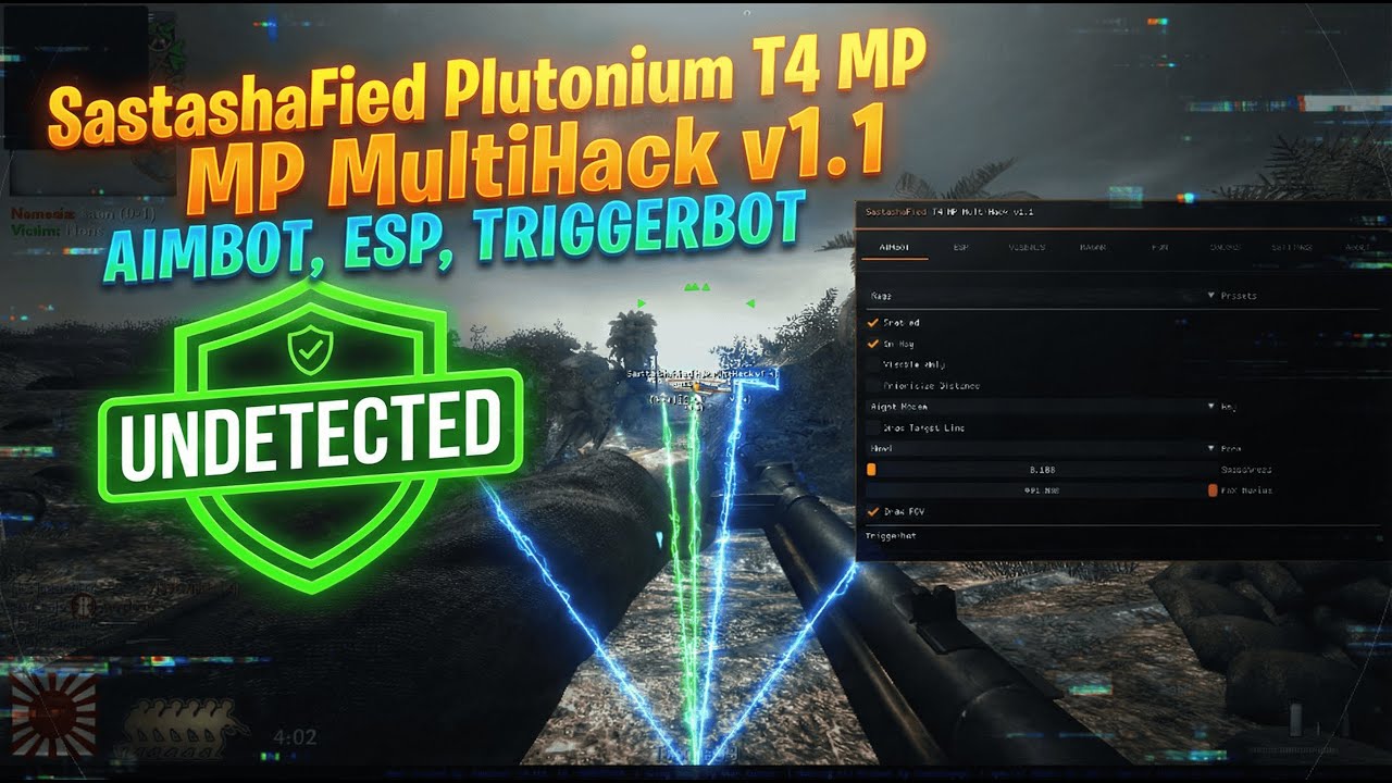 SastashaFied T4 MP MultiHack v1.1 (UNDETECTED)