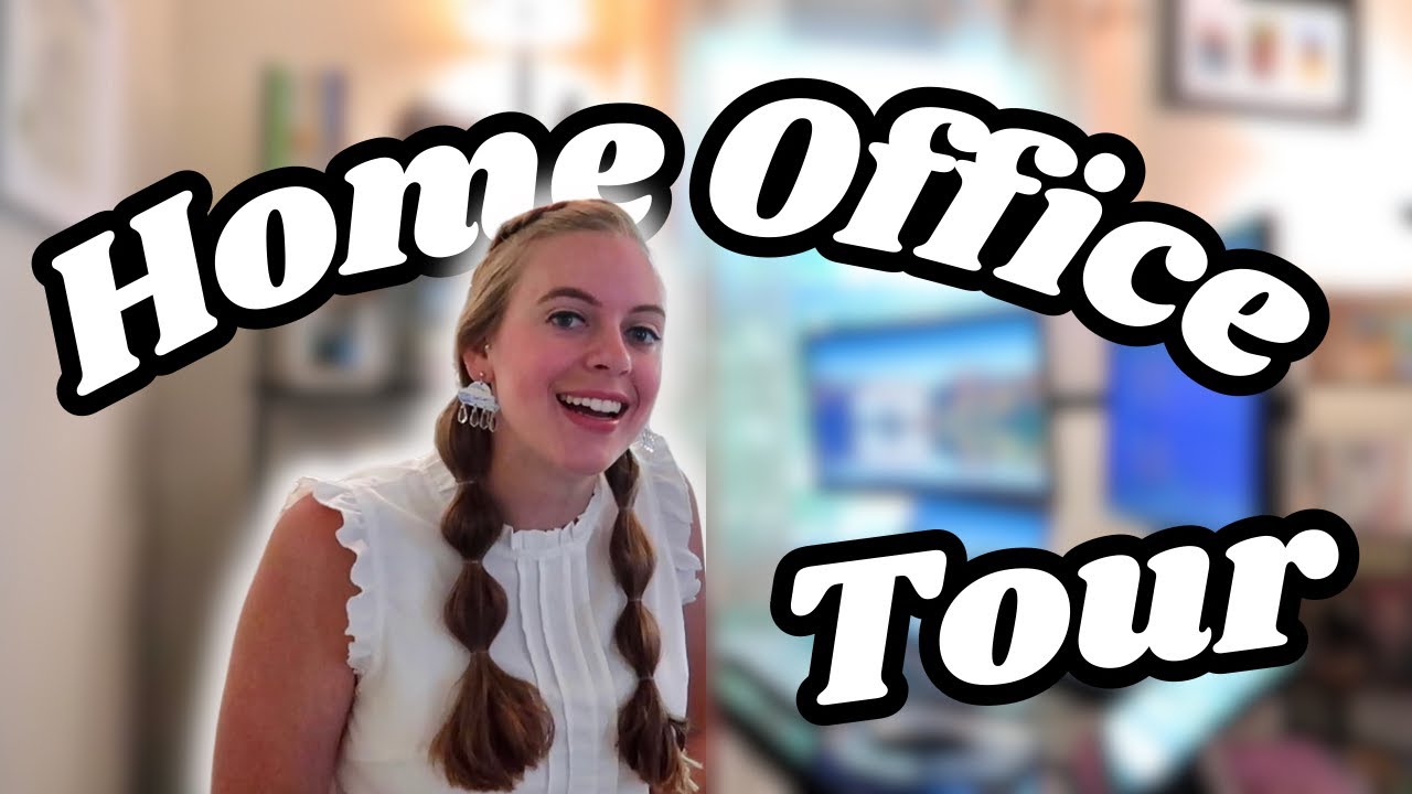 Home Office Tour! Work From Home Office Setup