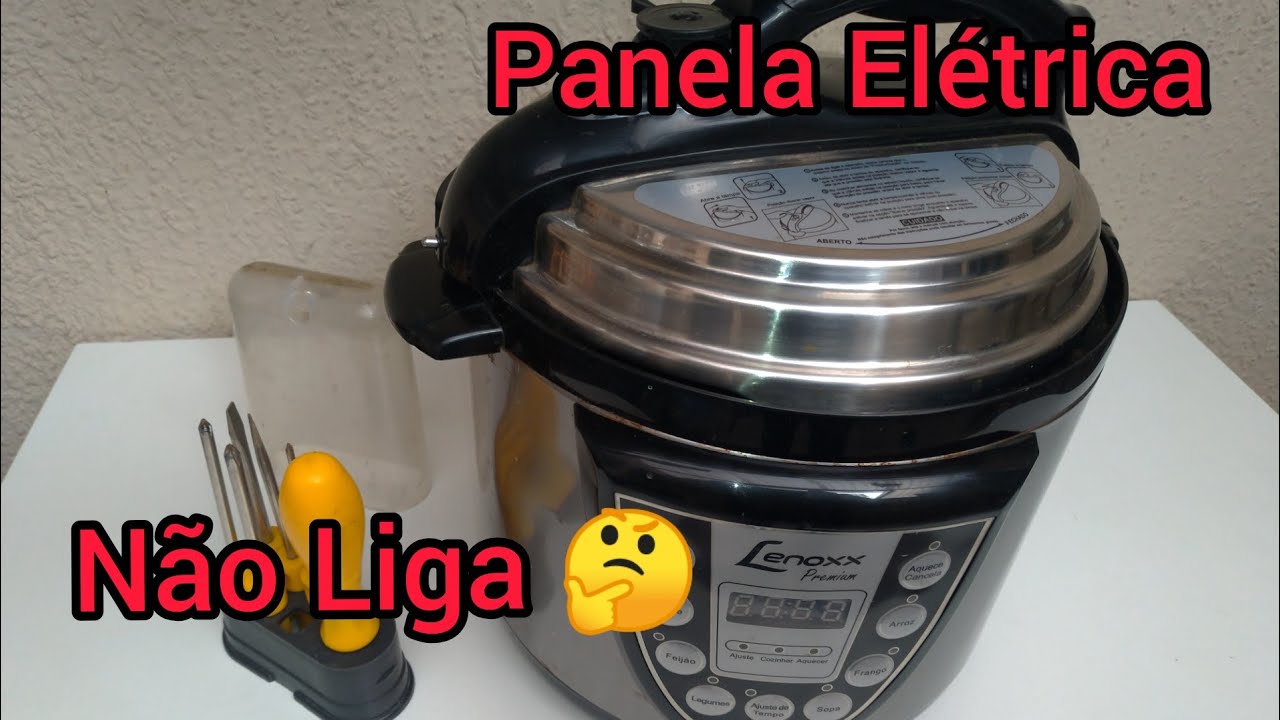 Panela Elétrica não liga 👷 Consegui consertar 😃 Faça você mesmo