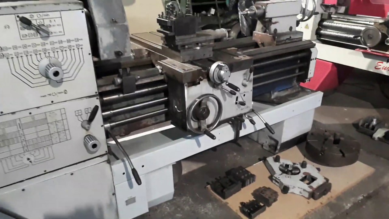Tokarka uniwersalna TUR-50 x 1000 Wafum FAT Wrocław