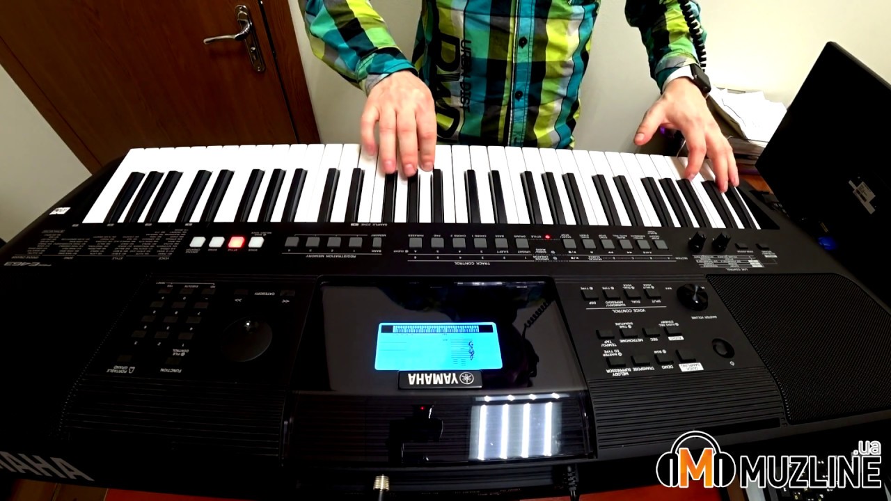 YAMAHA PSR-E463 Демонстрация
