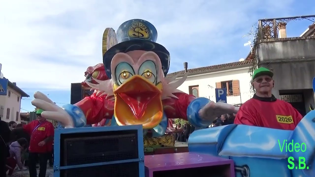 60° Sfilata di carnevale  a Romans d'Isonzo