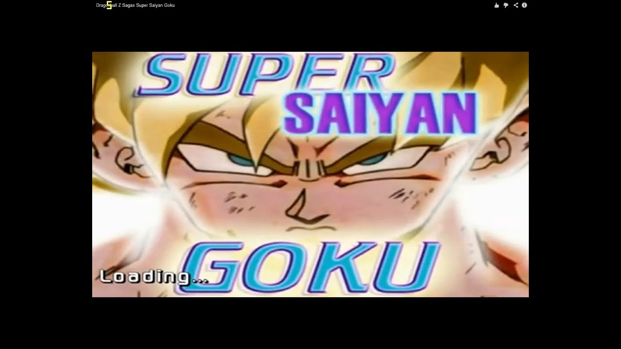 Dragonball Z Sagas Super Saiyan Goku