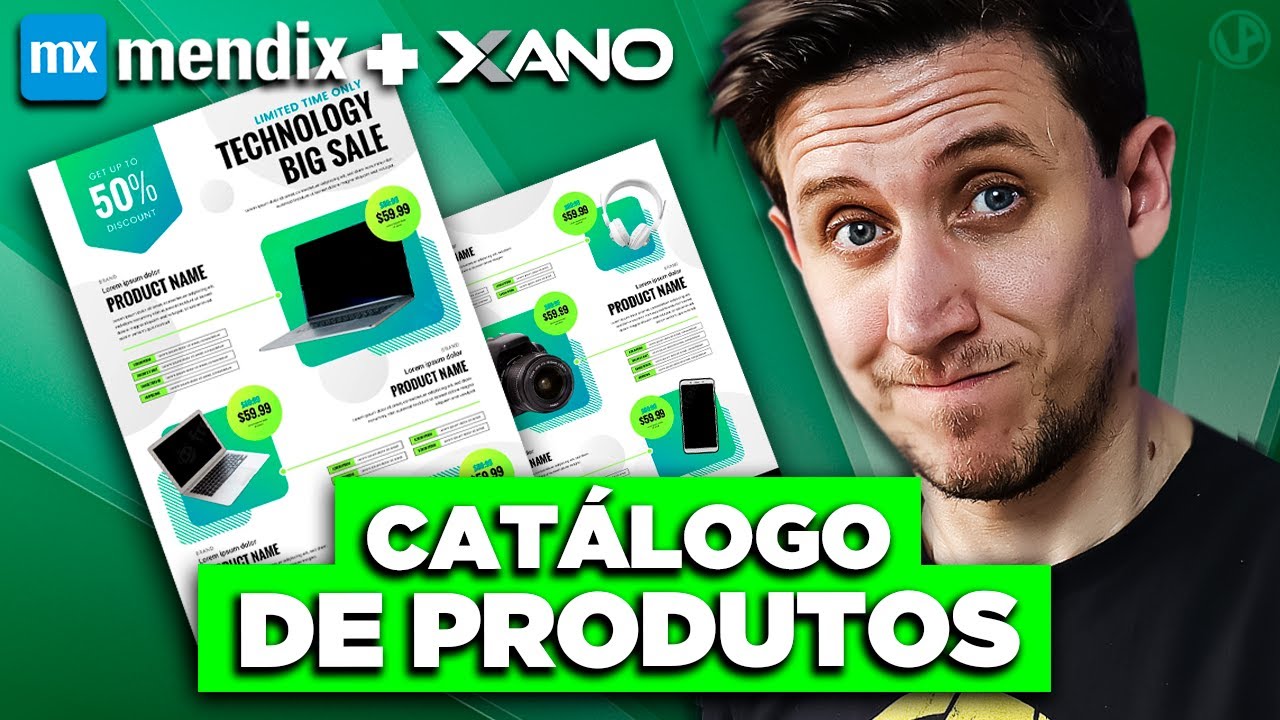 PASSO A PASSO DE COMO CRIAR UM CATALOGO DE PRODUTOS COM MENDIX E XANO