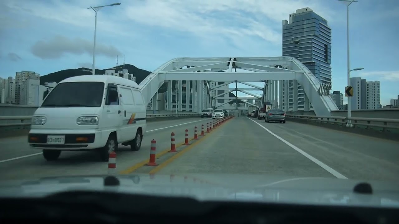 [gf2] 문현로터리 - 부두로 - 부산대교[영도진입] - 신선동 2024.07