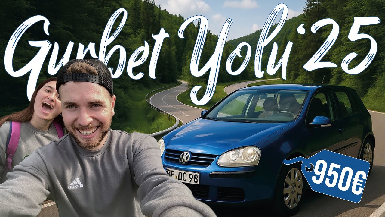 Sıla Yolu Dönüş 2025 | 950€'luk Golf ile 3000KM | Gümrüksüz Romanya Dağ Yolları