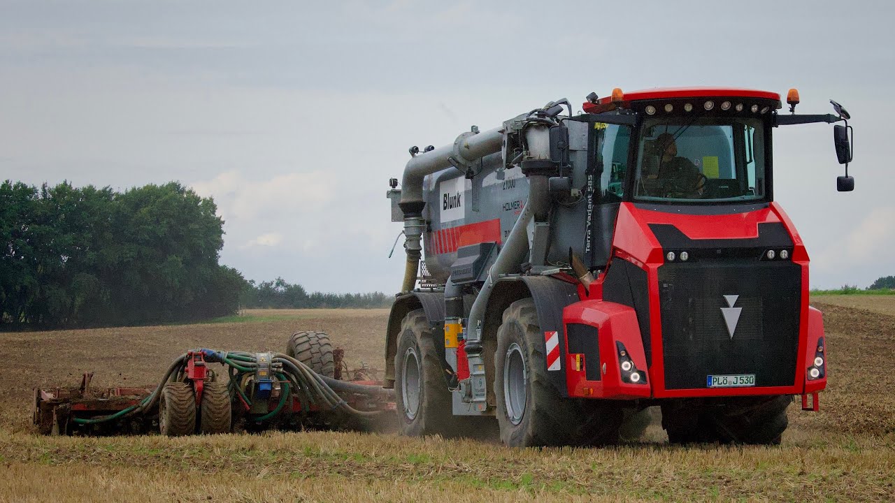 LU Blunk im Einsatz | Gärrestausbringung mit modernem Selbstfahrer - Holmer Terra Variant 585 (4K)