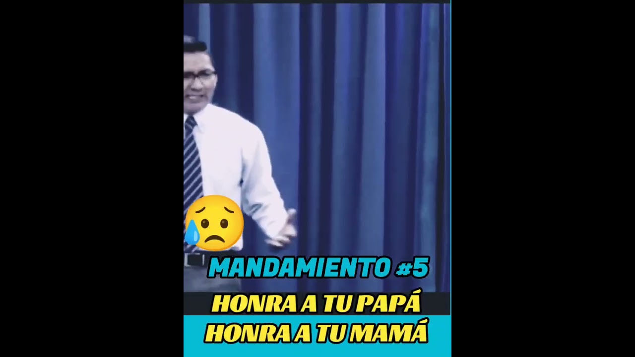 😥🔴HONRA A TU PADRE Y A TU MADRE