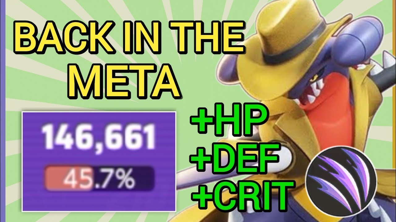 Buffed GARCHOMP Is Back And Way Stronger Than Ever | Pokemon Unite 