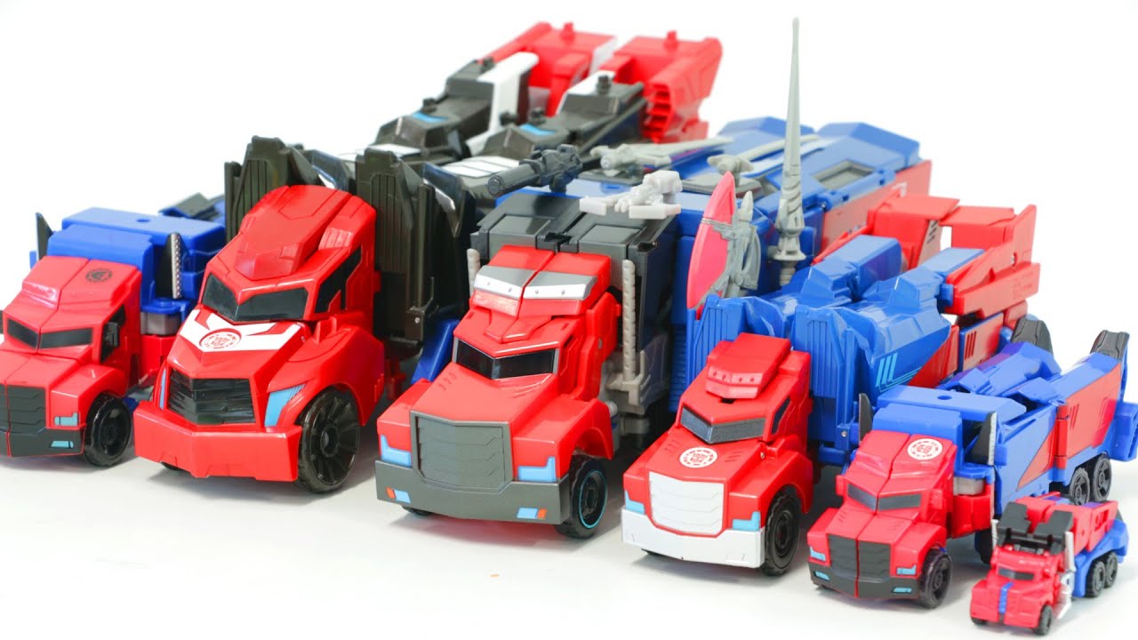Transformers Robots in Disguise Optimus Prime Vehicle Truck Robot Car Toys 트랜스포머 어드벤처 옵티머스프라임 장난감 변신